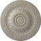 Ekena Millwork Lunel Ceiling Medallion (Fits Canopies up to 3 3/4"), Hand-Painted Pearl White, 20 1/4"OD x 1 1/2"P CM20LUPWS - alternate 1